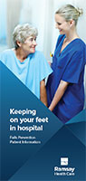 Keeping on your feet in hospital